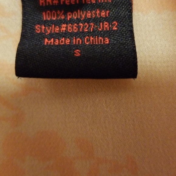 Sheer Summer Button Down, Imaginary Voyage, Size S - Picture 3 of 3